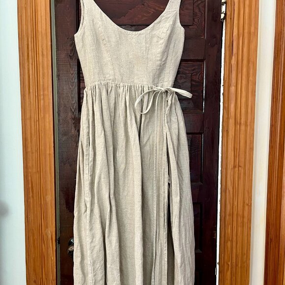 Luxe Provence Marianne Linen Dress - Picture 5 of 11